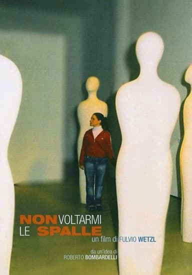 Non voltarmi le spalle poster
