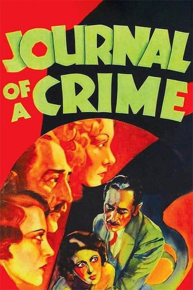 Journal of a Crime poster