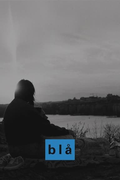 Blue poster