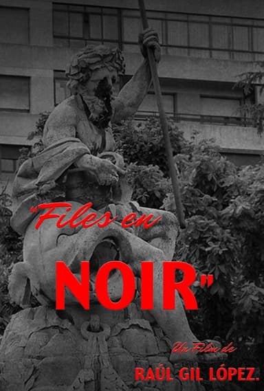"Files en NOIR." (1967-Rip) poster