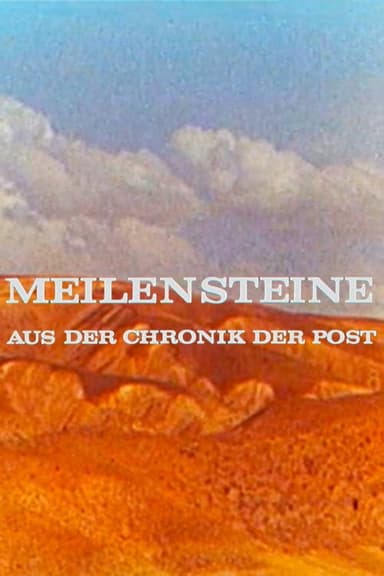 Meilensteine aus der Chronik der Post poster