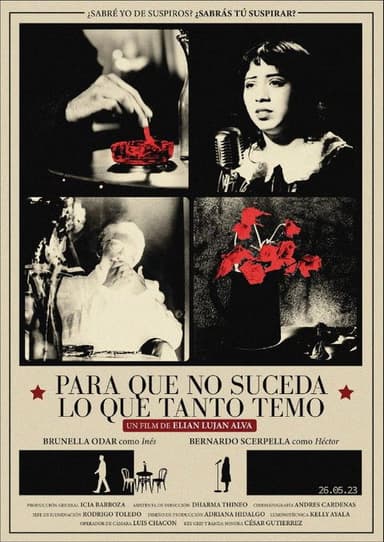 Para Que No Suceda Lo Que Tanto Temo poster