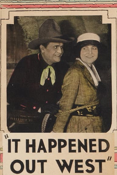 It Happened Out West poster