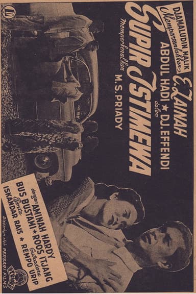 Supir Istimewa poster