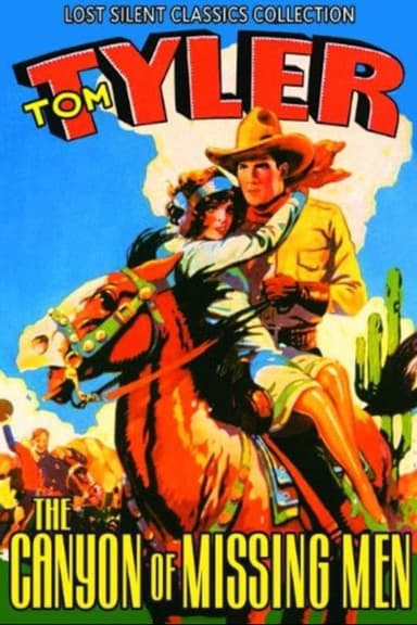 The Canyon of Missing Men poster
