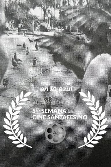 En lo azul poster