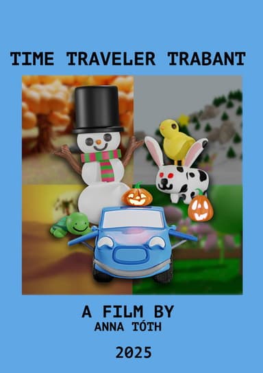 Time Traveler Trabant poster