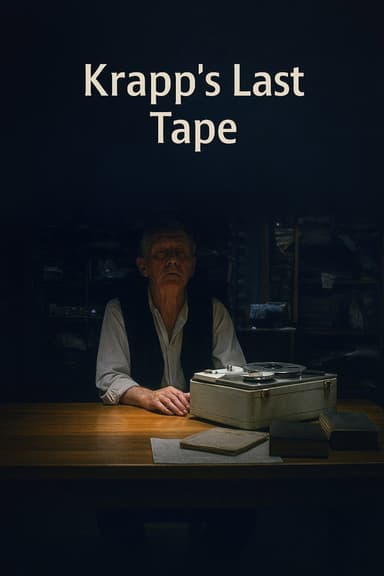 Krapp's Last Tape poster