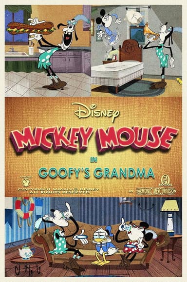 Goofy's Grandma poster