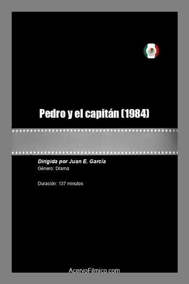 Pedro y el capitán poster