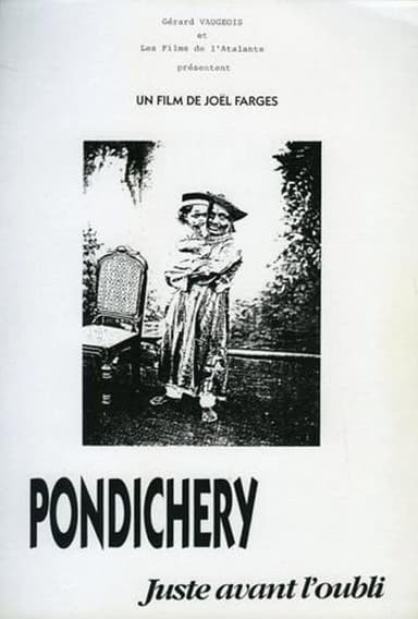 Pondichery, juste avant l'oubli poster