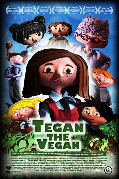 Tegan the Vegan poster