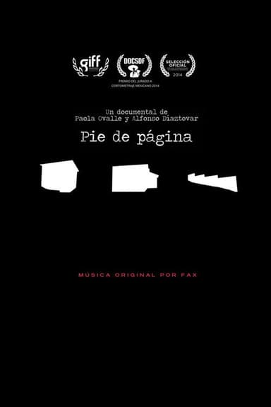 Pie de página poster