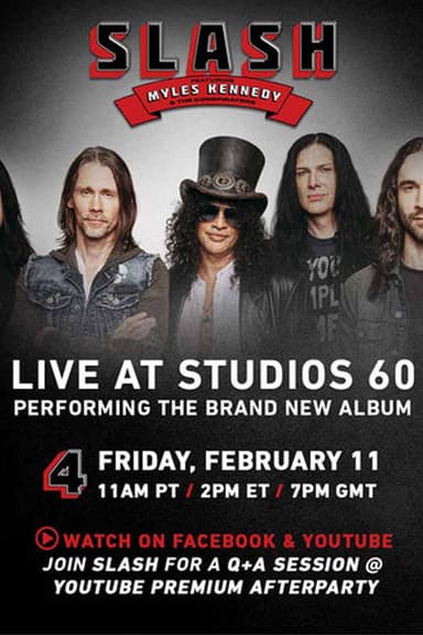 Live at Studios 60 poster