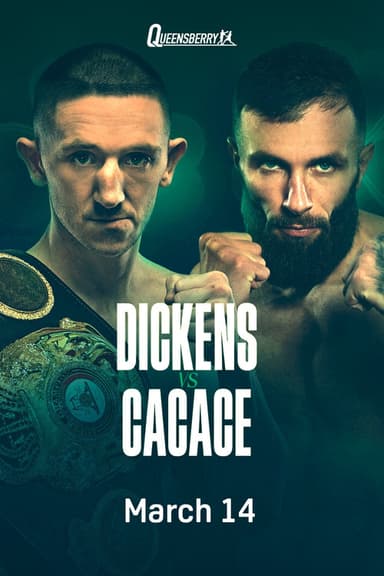 Jazza Dickens vs. Anthony Cacace poster