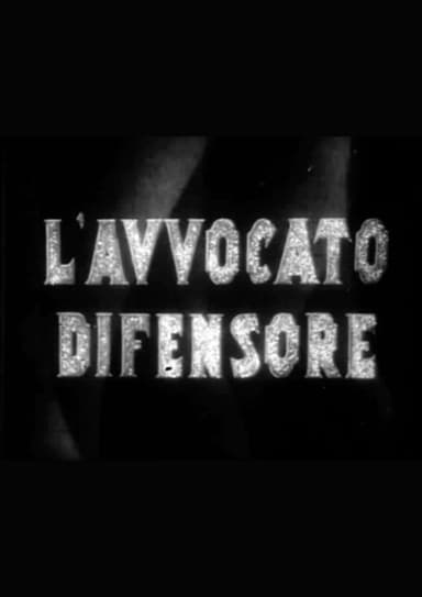 L'avvocato difensore poster