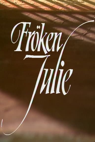 Fröken Julie poster