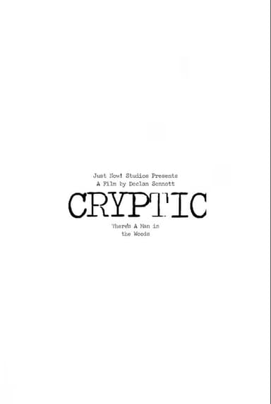 CRYPTIC poster