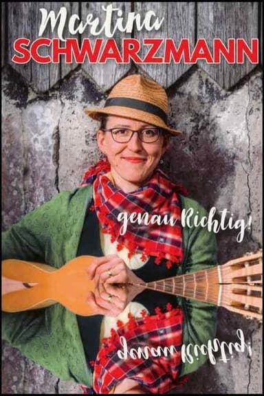 Martina Schwarzmann: Ganz einfach poster