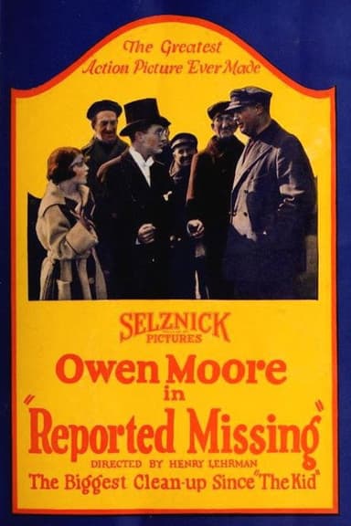 Reported Missing poster