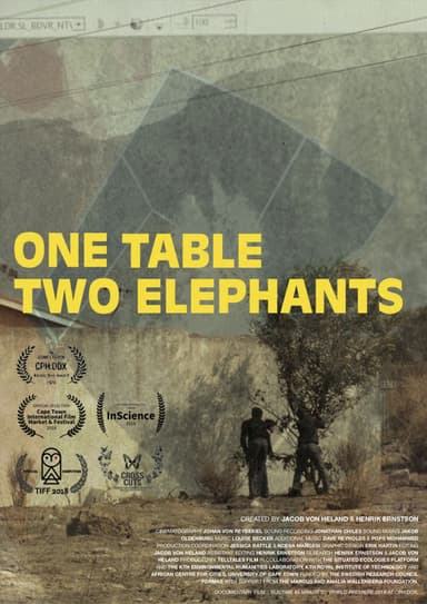 One Table Two Elephants poster