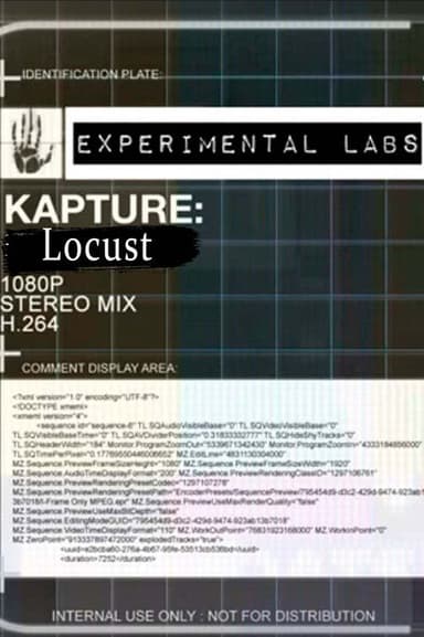 Kapture: Locust poster