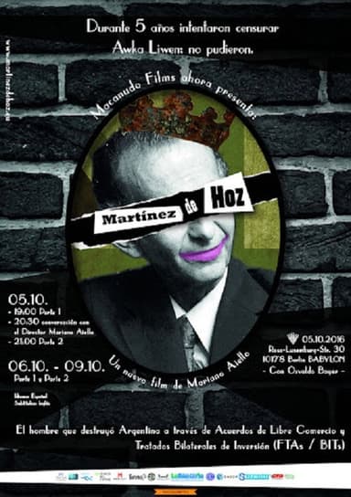 Martínez de Hoz (Parte 2) poster