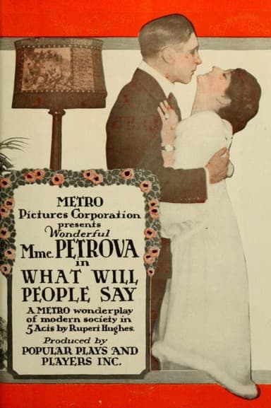 What Will People Say? poster