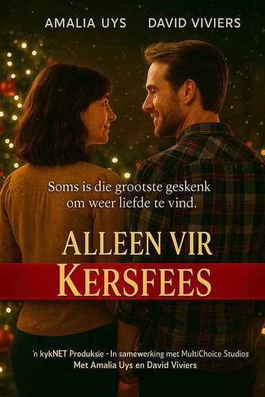 Alleen vir Kersfees poster