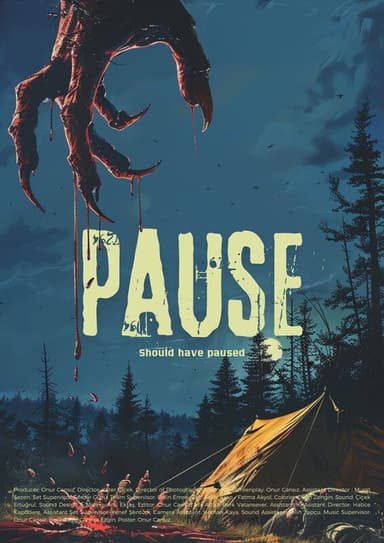 Pause poster