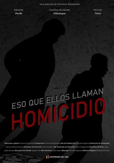 They call it murder poster