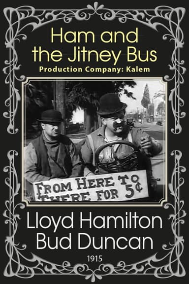 Ham and the Jitney Bus poster