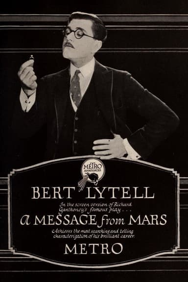 A Message from Mars poster
