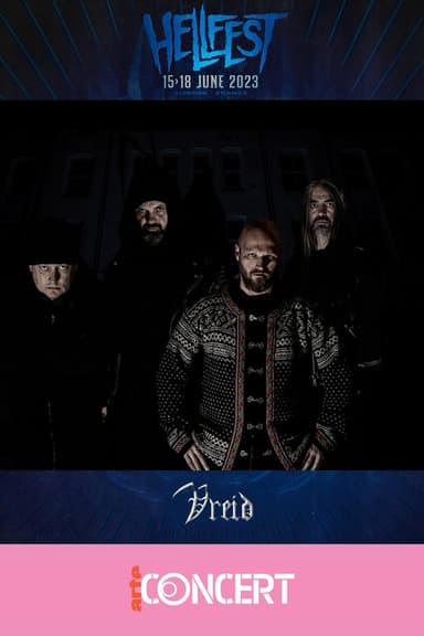Vreid - Hellfest 2023 poster