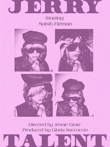Jerry Talent poster