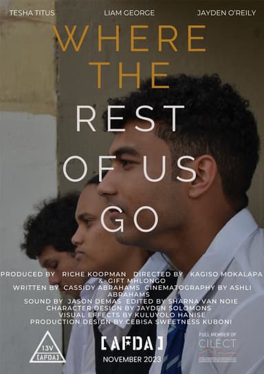 Where the rest of us go poster