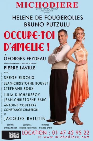 Occupe-toi d'Amélie poster