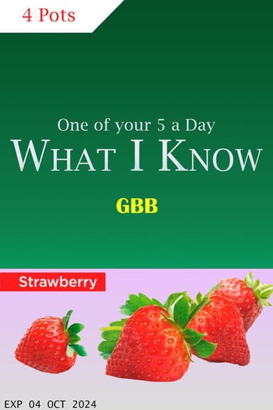 What I know poster
