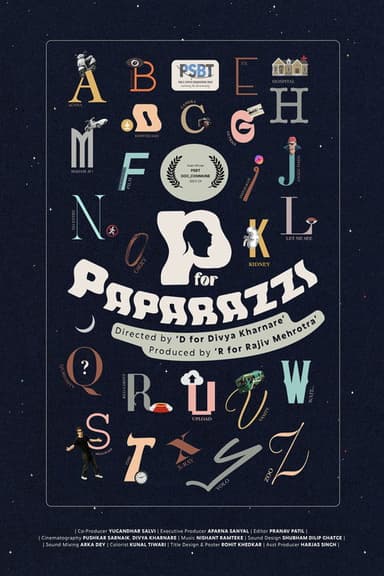 P for Paparazzi poster