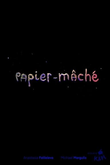 Papier-mâché poster