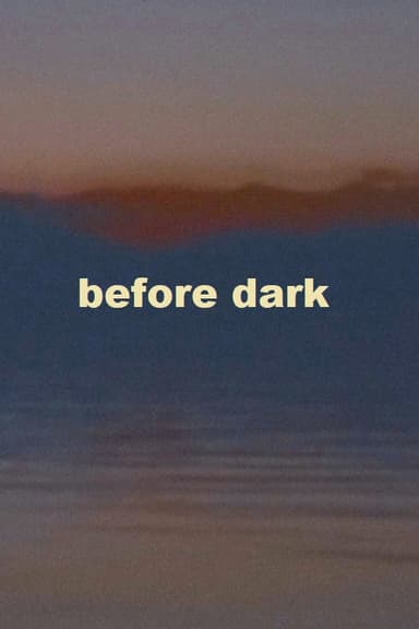 Before Dark poster