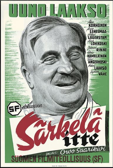 Särkelä itte poster