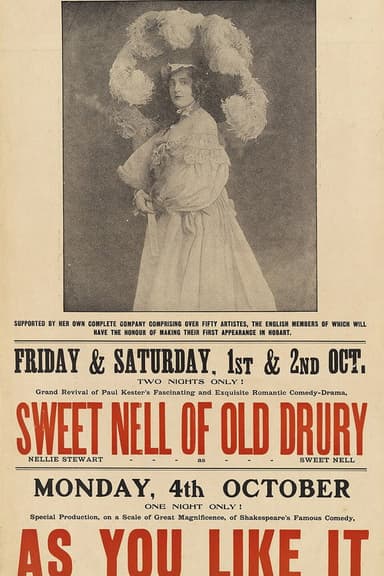 Sweet Nell of Old Drury poster