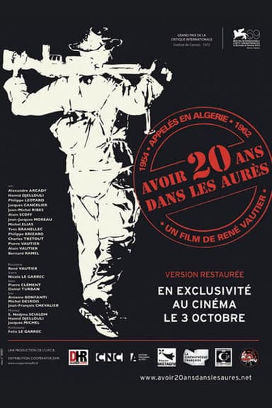 To Be Twenty in the Aures poster