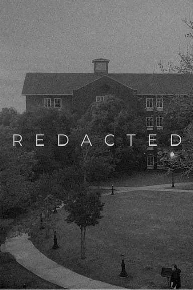 REDACTED poster