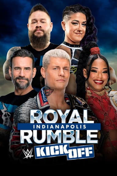 WWE Royal Rumble 2025 Kickoff poster