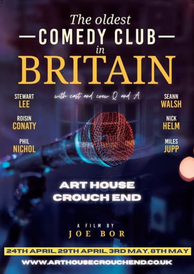 The Oldest Comedy Club In Britain poster