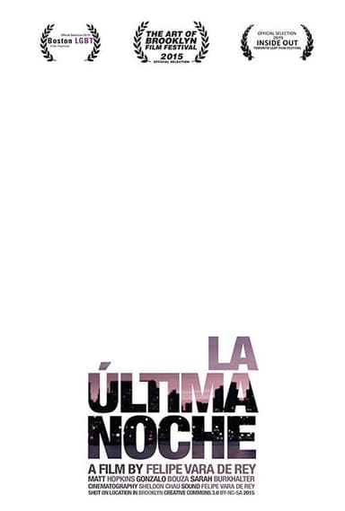 La última noche poster