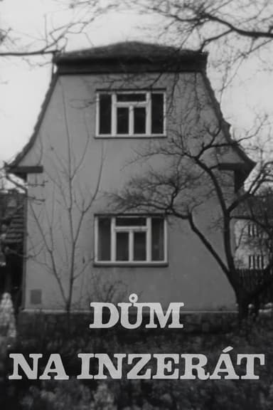 Dům na inzerát poster