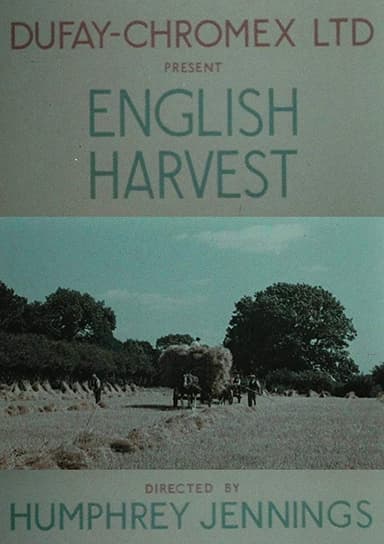 English Harvest poster
